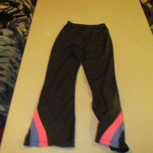 Black Danskins Dance Pants Size Small 6/6X